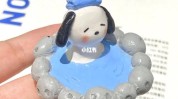 泡温泉豆豆天气帕恰狗(泡温泉豆豆戴上天气头套)