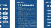 汽车美容贴膜步骤封釉(玻璃车主车身底盘沙粒)