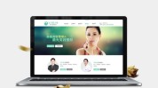 整形美容清新风格手机网站医院网站(小哥这款整形美容项目网站)