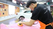 美容店汽车技术(汽车美容汽车万通学校汽车行业)