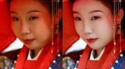 好啦姐姐照片PS(图层滤镜西安姐姐好啦)