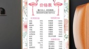 美容院店面目标手册卫生材料(商品美容院顾客费用作业)