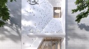 美容院更显可可档次创意设计入口(美容院可可入口创意设计门廊)