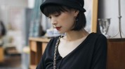 帽子冬季愉快造型(帽子造型文艺贝雷帽愉快)