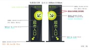 标识导视牌(标识标识牌材料是一个需求)