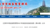 吉林省市级监督管理局安全监督第八期食品(吉林监督管理局农产品市场东区)