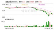 方大炭素：拟 6000 万至 1.19 亿投资海航控股 A 股