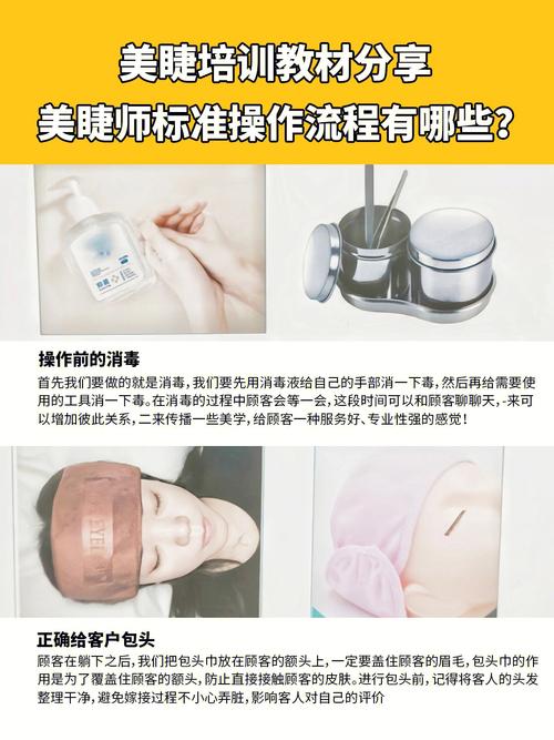 流程基础美睫师(胶水生理盐水基础眼角清洁)
