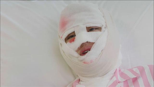 就可木乃伊面部(美容师面部木乃伊姐姐进行了)