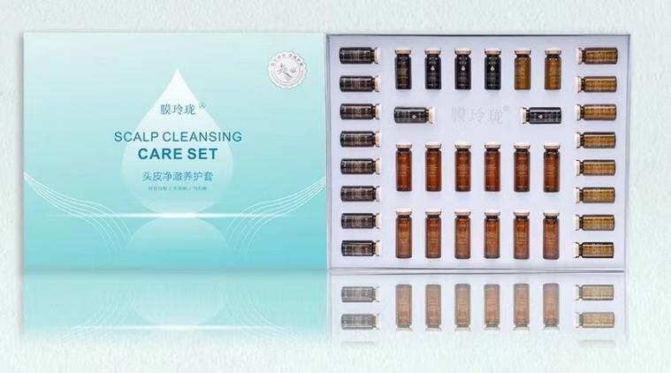 水光嫩肤银耳教你精华液卉芷蓝心(水光尿酸皮肤银耳补水)