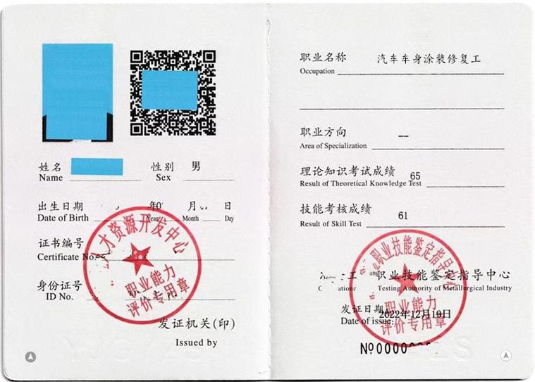 车身涂装用途流程证书方向(涂装证书车身汽车方向)