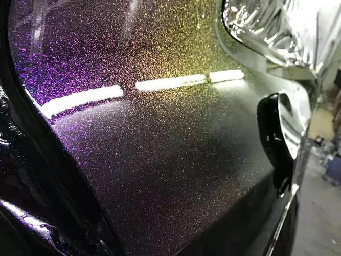 变色龙油漆汽车美容实例工艺(变色龙油漆底漆施工工艺清漆)