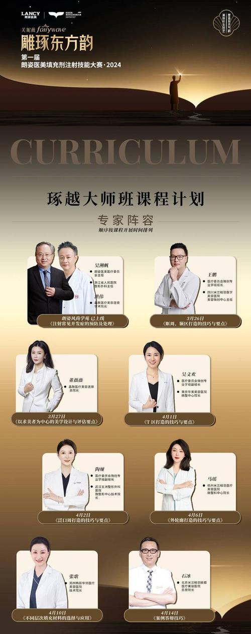美学技能大赛医学材料朗姿医美(大赛医疗材料美学技能)