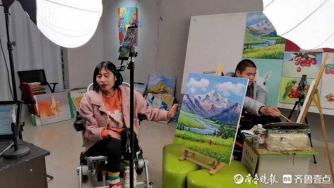 平阴残疾人互联网济南首个助力(残疾人平阴画院基地首个)