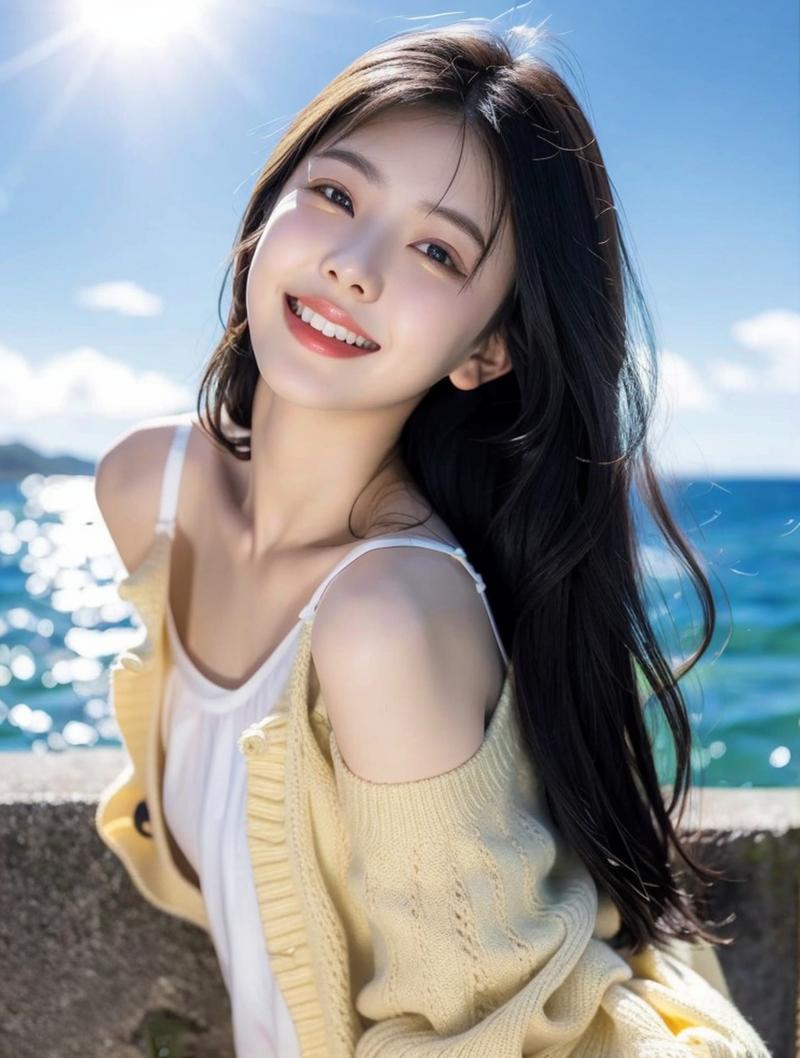 氧气轻松美女(氧气美女轻松气质快乐)