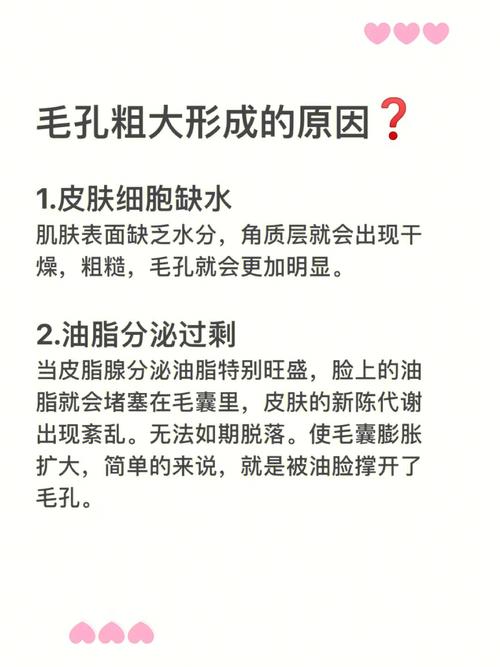 毛孔变大原因鲜女冻龄馆(毛孔变大清洁粗大原因)