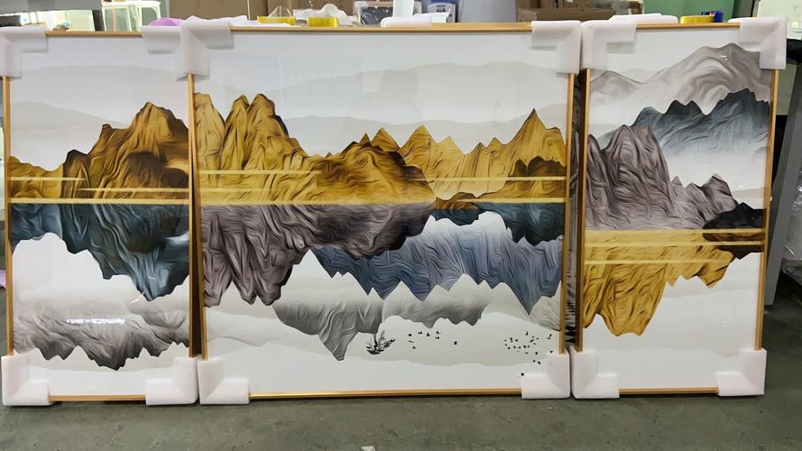 晶瓷画(画面爱普生装饰画色彩喷嘴)