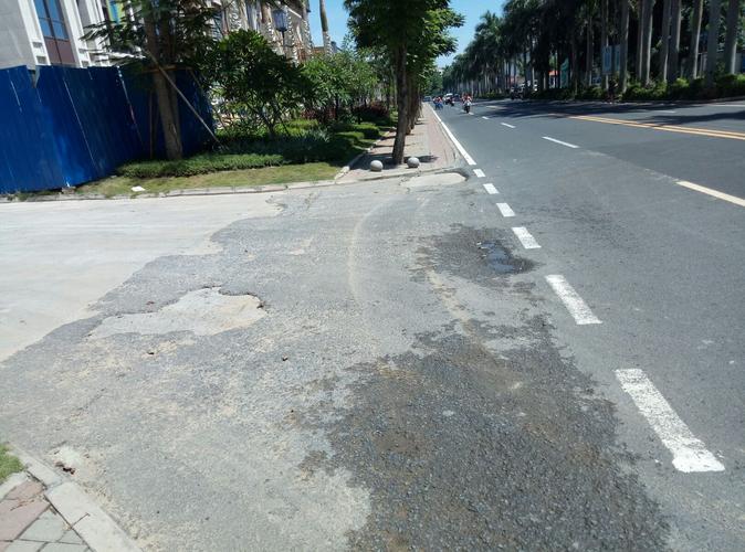 街巷主城伤痕(邯郸道路市政工程主城便道)