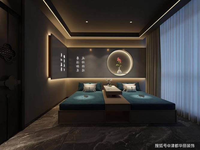 人流量装修公司超多足疗空间设计风格(足疗风格功能通道店内)