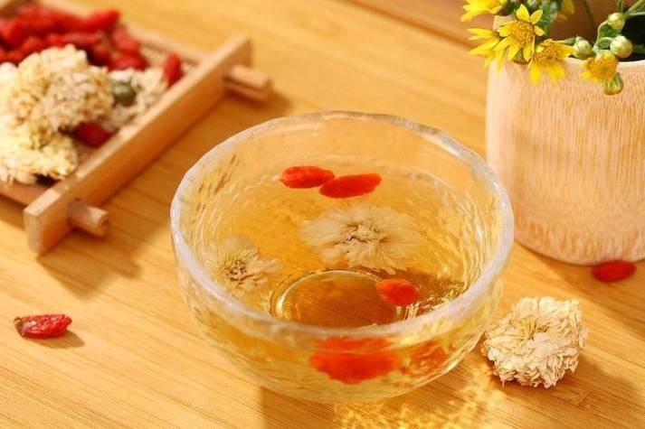 美颜枸杞神仙(枸杞花青素中国菊花经济网)