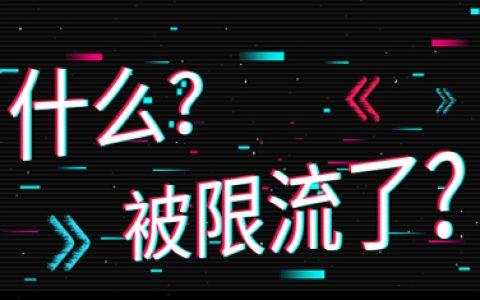 都会发了别再音视频被限流(内容平台流量产品视频)