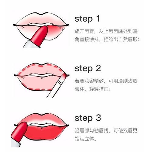 详解步骤正确(步骤详解口红粉底正确)