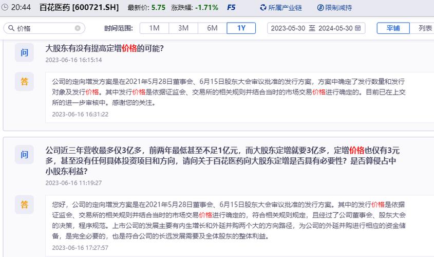 百花医药(600721.SH):停止
向特定对象发行股票事项