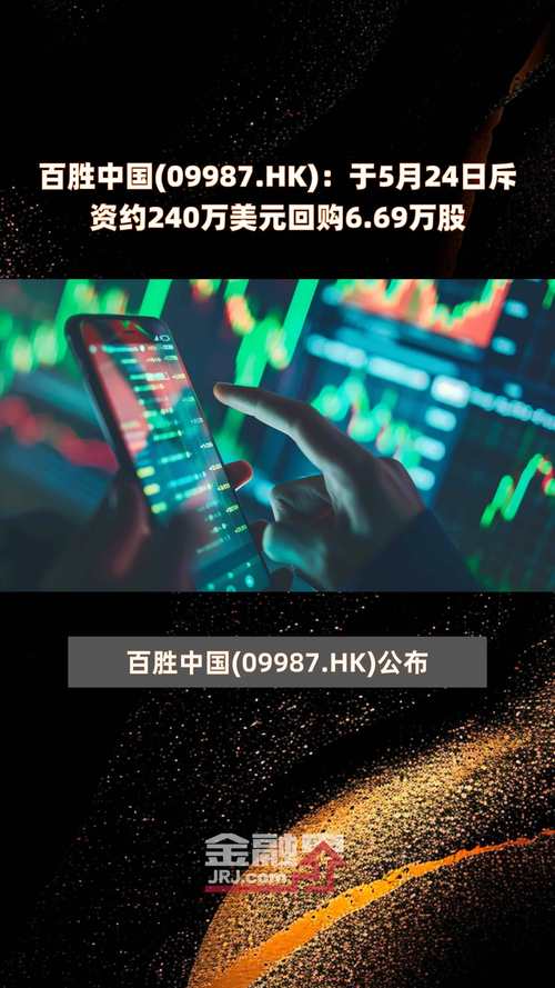 百胜中国(09987)7月5日斥资约240万美元回购7.7万股