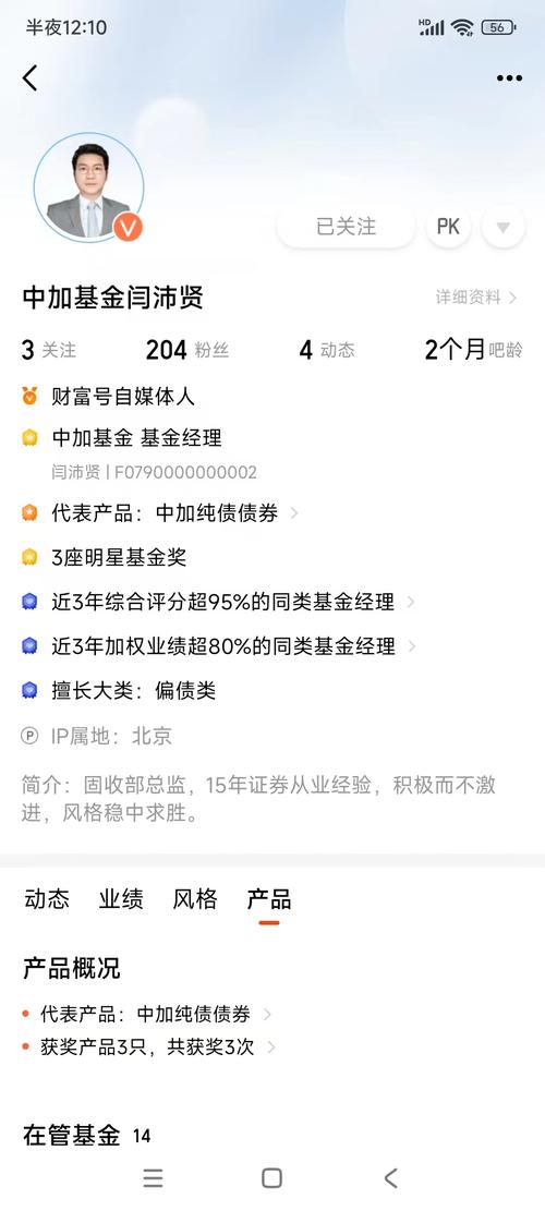 “百亿”固收基金司理
闫沛贤加盟中欧基金