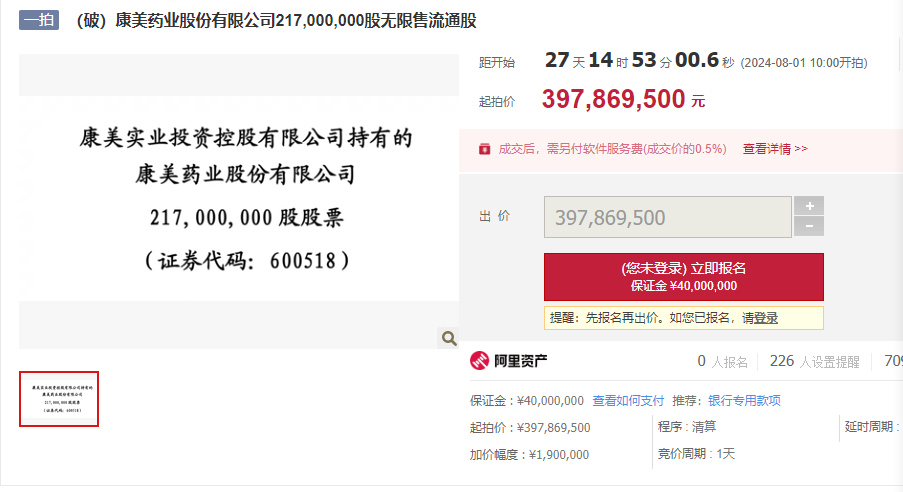 9折！康美药业 是谁突袭买入8000万股？